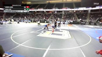 132 lbs Cons. Round 3 - Josie Lamb, Canandaigua-5 vs Jada Lee, Monroe Woodbury-9