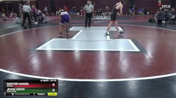 JV-13 lbs Quarterfinal - Sawyer Hansel, Solon vs Jevon Dixon, Muscatine