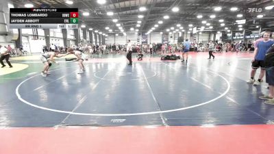 170 lbs Rr Rnd 1 - Thomas Lombardo, OBWC Blue vs Jayden Abbott, Evil Empire Red