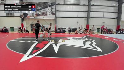 61 kg Cons. Round 2 - Bryce Shingleton, Michigan Wrestling Club vs Michael Adams, MontCo Wrestling Club