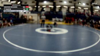 106 lbs Quarters & 1st Wb (16 Team) - Ty Martin, Luella vs Grayson Richards, West Laurens