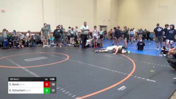 85 lbs Rr Rnd 1 - Sullivan Bond, K8 Tristate Elite vs Gabe Schuchert, K8 Silo WC