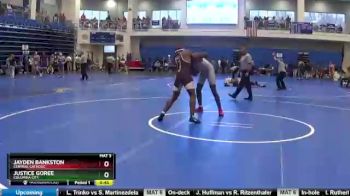 175 lbs Cons. Round 2 - Justice Goree, Columbia City vs Jayden Bankston, CENTRAL CATHOLIC