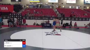 88 kg Semis - Jeremy Black, Mad Cow Wrestling Club vs Michael Levanti, Illinois
