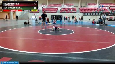 50-53 lbs Round 2 - Hudson Mitten, CORE Wrestling vs Killian Fracassi, Team Atlas North Wrestling