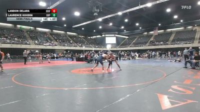 177 lbs Semifinal - Landon Delara, Scottdale vs Laurence Koodin, Suffern