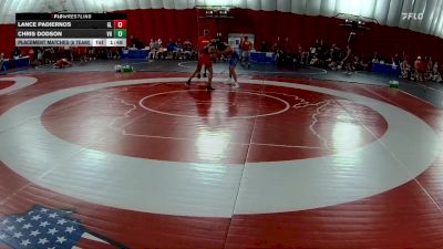 126 lbs Placement Matches (8 Team) - Lance Padiernos, Glenbard East vs Chris DODSON, Vernon Hills