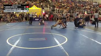122 lbs Champ. Round 2 - Deshaun Lanier Jr SW2, Clark Shawnee vs Lennon Sipes SW-, Dayton Bandits