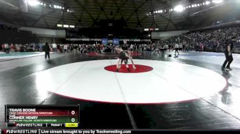 126 lbs Cons. Round 2 - Conner Henry, Enumclaw Yellow Jackets Wrestling Club vs Travis Boone, CNWC Concede Nothing Wrestling Club