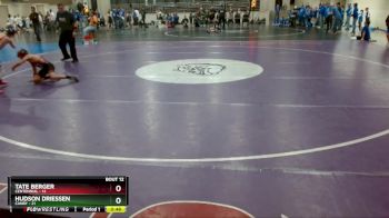 80 lbs Finals (8 Team) - Hudson Driessen, Canby vs Tate Berger, Centennial
