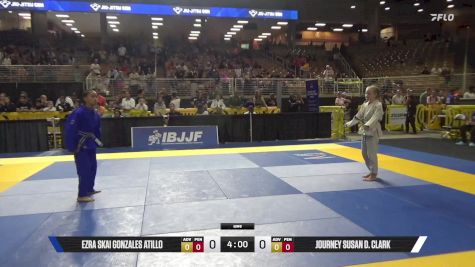 Journey Susan D. Clark vs Ezra Skai Gonzales Atillo 2025 Pan Kids Jiu-Jitsu IBJJF Championship