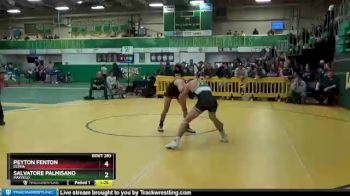 120 lbs Champ. Round 3 - Salvatore Palmisano, MAYFIELD vs Peyton Fenton, ELYRIA