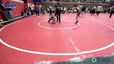 80 lbs Quarterfinal - Jaxon Roller, Raw Wrestling Club vs Daxton Stewart, Vian Wrestling Club