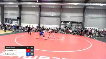 83 kg Quarterfinal - Hayden Walters, Poway Elite vs Griffin Gammell, Sebolt Wrestling Academy