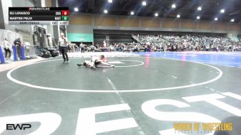 76 lbs Semifinal - Eli Lovasco, Savage House Wrestling Club vs Masten Felix, Mantanona TC