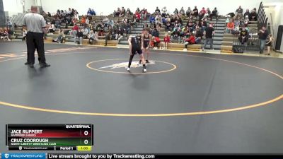 B-8 lbs Quarterfinal - Jace Ruppert, Hammerin Hawks vs Cruz Coorough, North Liberty Wrestling Club