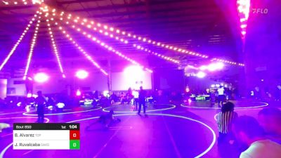 69 lbs Semifinal - Bryan Alvarez, Top Rank Hammers vs Julian Ruvalcaba, Garden City Wrestling Club