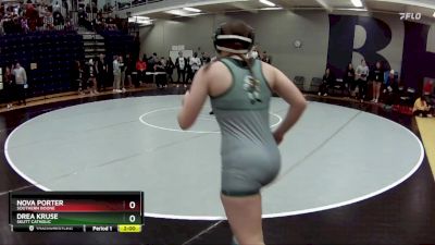 115 lbs. Champ. Round 1 - Drea Kruse, Skutt Catholic vs Nova Porter, Southern Boone