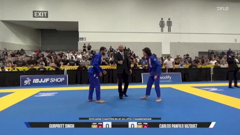 Carlos Panfilo Vazquez vs Gurpreet Singh 2025 World Master IBJJF Jiu-Jitsu Championship