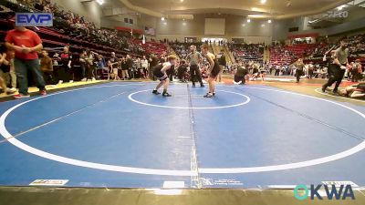 100 lbs Consolation - Kolt Karriman, Grove Takedown Club vs Ryder Sisco, Verdigris Youth Wrestling