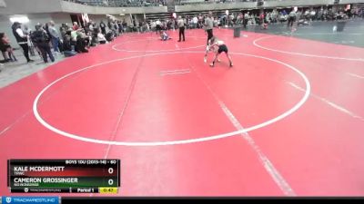 60 lbs Cons. Semi - Kale McDermott, THWC vs Cameron Grossinger, No Nonsense