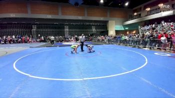 100 lbs Cons. Round 3 - Nola McNamara, Grants Pass vs Isabella Arceo, St. Mary`s