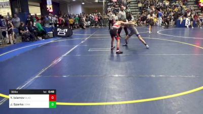 90 lbs Round Of 32 - Yusuf Islamov, Gladiators vs Jake Sparks, Connellsville