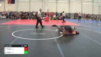 126 lbs Consi Of 16 #2 - Fabian Flores, Ford Dynasty WC vs Marcus Caro, Rancho Bernardo WC