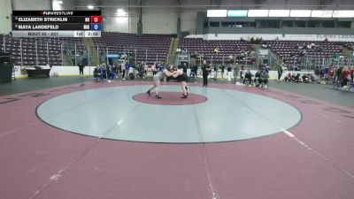207 lbs Quarterfinal - Elizabeth Stricklin, D`Youville vs Maya Landefeld, Misericordia