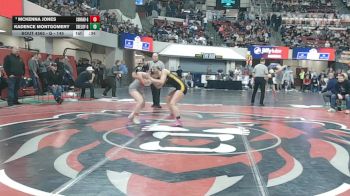 G - 145 lbs Cons. Semi - Kadence Montgomery, Shelby (Girls) vs McKenna Jones, Conrad (Girls)
