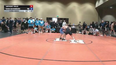 126 lbs Cons. Semis - Anthony Valls vs Evan Schomburg, TWC