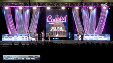 Full Force All Stars - Code Pink [2026 L1 Youth - Flex - D2 - Small Day 1] 2026 Coastal at the Capitol Super Nationals