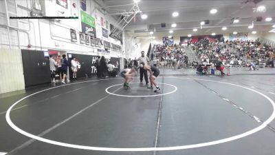 138 lbs Champ. Round 1 - Victor I. Linares, Gabrielino vs Cesar Raya, Laguna Hills