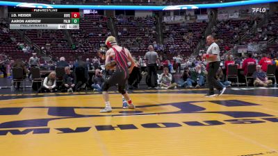 160 lbs Preliminaries - J.D. Heiser, Boyertown vs Aaron Andrew, Palmyra
