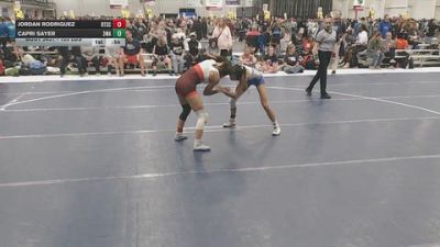 105 lbs Cons. Rd Of 32 - Jordan Rodriguez, Beat The Streets Chicago vs Capri Sayer, 308 Wrestling Academy
