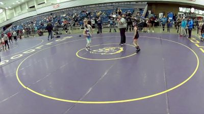 14U Girls - 75 lbs Champ. Round 2 - Freyda Nelson, Pinnacle Wrestling Club vs Brielle Richardson, Central Kentucky Wrestling Club