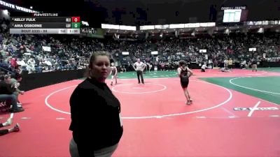 98 lbs Semifinal - Aria Osborne, LDYA vs Kelly Fulk, NLX2
