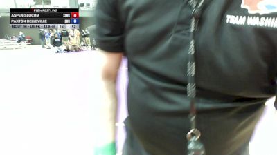 U6 FK - 43.8-46 Champ. Round 3 - Paxton Belleville, Shelton Wrestling Club vs Aspen Slocum, Sua Sponte Wrestling Club