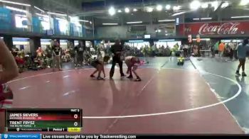 108 lbs Quarters & 1st Wb (16 Team) - James Sievers, Backyard Brawlers vs Trent Frysz, The Big MF Purge