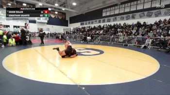 157 lbs Quarterfinal - Adam Salas, Los Alamitos vs Jonathan Ugarte, Hesperia