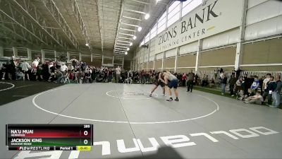 285 lbs Cons. Round 3 - Jackson King, Shadow Ridge vs Na`u Muai, Herriman