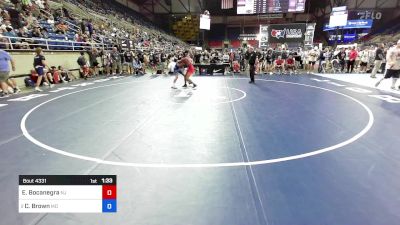 106 lbs Rnd Of 64 - Eric Bocanegra, NJ vs Corey Brown, MD