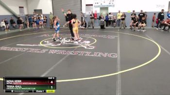 113 lbs Round 2 - Tessa Gall, Chugach Eagles Wrestling Club vs Nova Kerr, Bethel Freestyle Wrestling Club