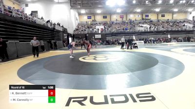 285 lbs Round Of 16 - Kayden Bennett, Suffield Academy vs Matthew Connolly, Malvern Prep