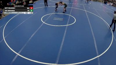 106 lbs Quarterfinals (8 Team) - Jett Kearney, Waverly vs Joe Miranda, Lincoln Pius X