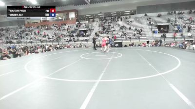 73 kg Quarters - Sarah Pulk, Frontier Wrestling Club vs Juliet Alt, Team Pennsylvania