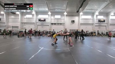 140 lbs Round 4 (8 Team) - Jayce Hampton, West Virginia Wild vs Zayn Ledford, Ohio Gold