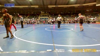 96 lbs Round Of 32 - Kamdyn Smith, F-5 Grappling vs Kashta Freeland, The Glasgow Wrestling Academy