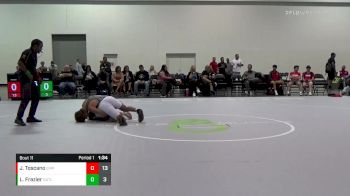 126 lbs Round 4 (6 Team) - Joseph Toscano, Team Empire vs Logan Frazier, Indiana Outlaws