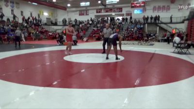 285 lbs Champ. Round 1 - Daniel Orosco Rocha, Iowa City, Liberty vs Aaron Huber, North Scott (JV)
